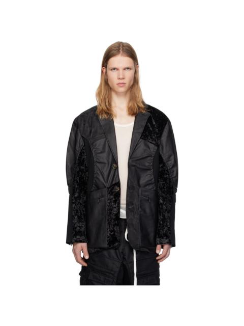 Andersson Bell Black Flight Mix Blazer