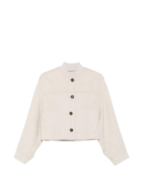 Brunello Cucinelli button-fastening jacket