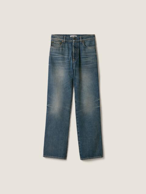 Miu Miu Five-pocket denim jeans
