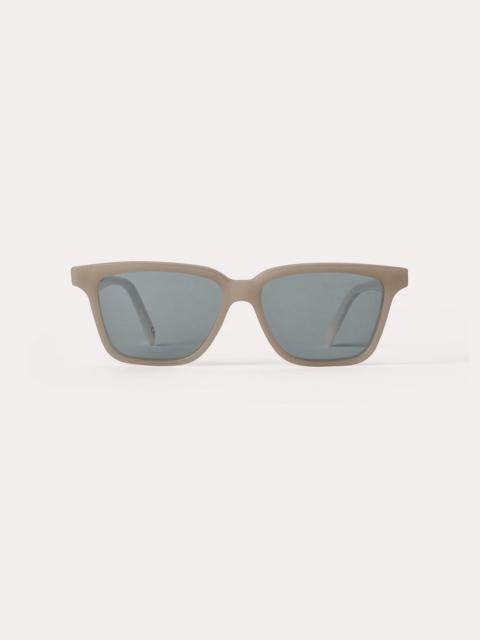 The squares sunglasses warm steel