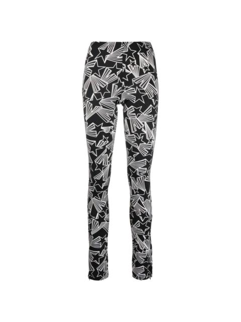 graphic print leggings