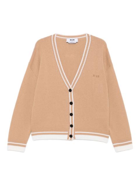 MSGM V-neck cardigan