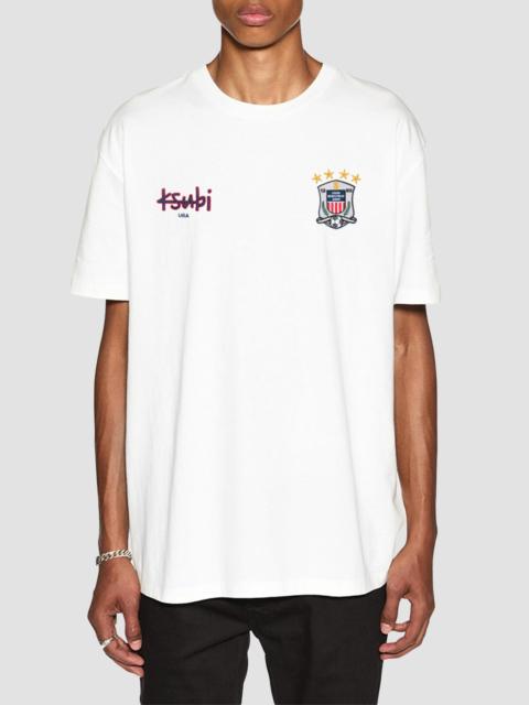 Ksubi Men's USA Ekcess Crewneck T-Shirt - White