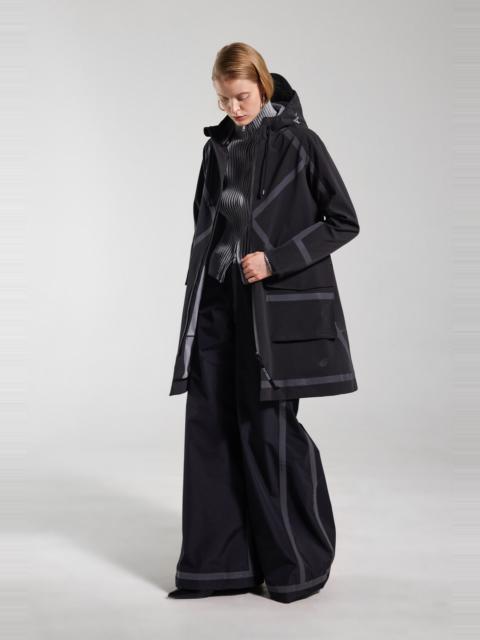 Stutterheim Mosebacke Tape Matte Raincoat Black