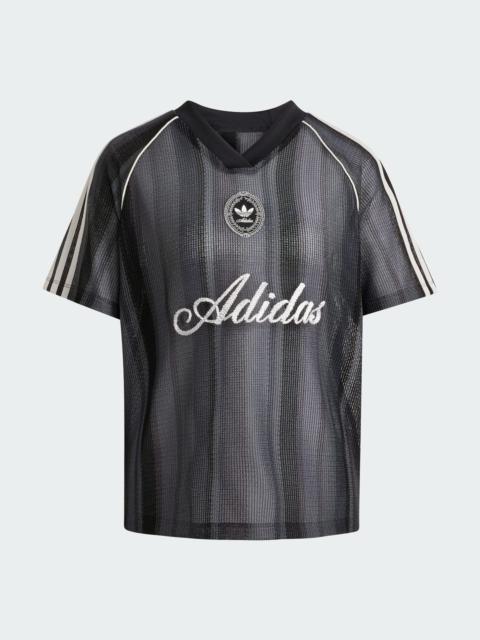 adidas ADIDAS ORIGINALS SUMMER GLOW KNITTED OVERSIZED JERSEY