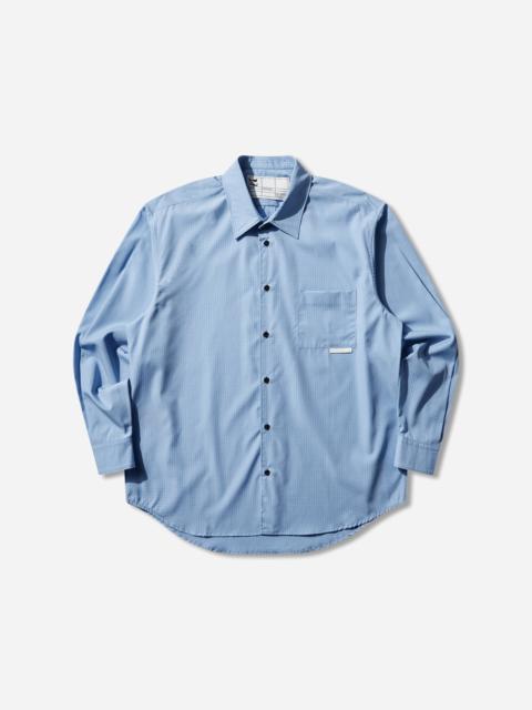 GR10K Men's 21000 Replicated Longsleeve Shirt Check Light Blue