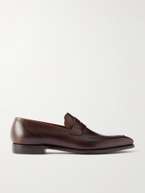 GEORGE CLEVERLEY George Leather Penny Loafers