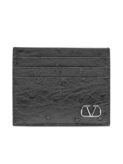 Valentino Valentino Small V Logo Card Holder