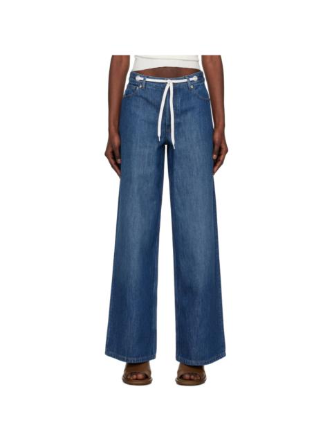 A.P.C. Indigo Natacha Ramsay-Levi Edition 'Madame Santeuil' Jeans