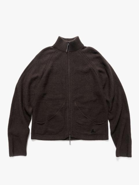 ROA Mohair Cardigan Brown