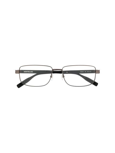 Montblanc rectangular frame glasses