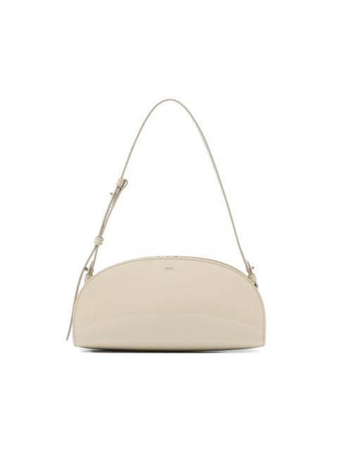 A.P.C. adjustable-strap half-moon shoulder bag
