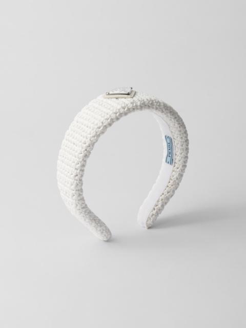 Prada Crochet headband