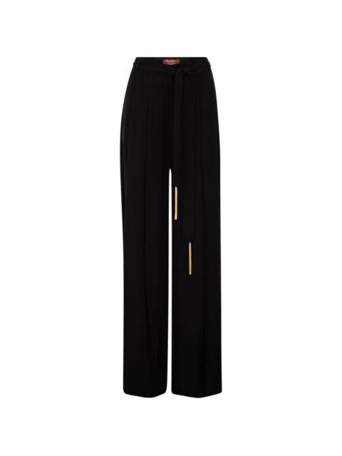 Max Mara tassel belt trousers