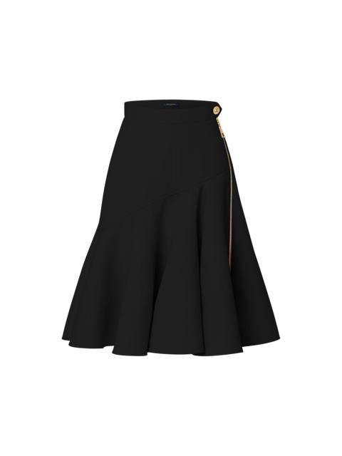 Louis Vuitton Asymmetrical Flounce Skirt