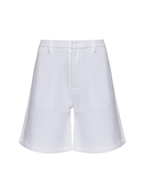 printed track shorts