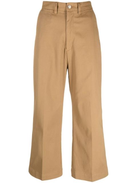 Polo Ralph Lauren high-waisted cropped trousers