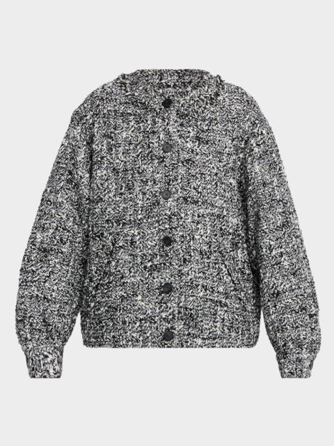 IRO Hassia Tweed Bomber Jacket