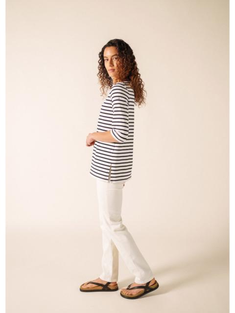 SAINT JAMES PHARE Anti-Uv Striped Tunic