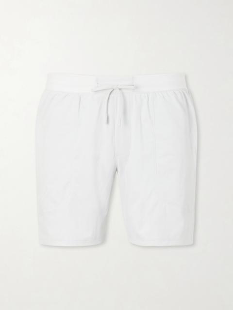 lululemon License to Train Straight-Leg Layered 7" Stretch Recycled-Shell and Jersey Drawstring Shorts