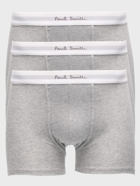 Paul Smith Men's 3-Pack Long Leg Trunks