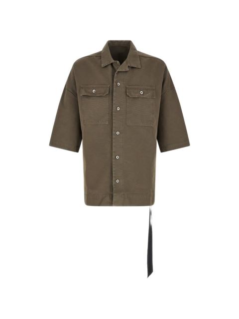 Rick Owens DRKSHDW Magnum Tommy front button pockets shirt