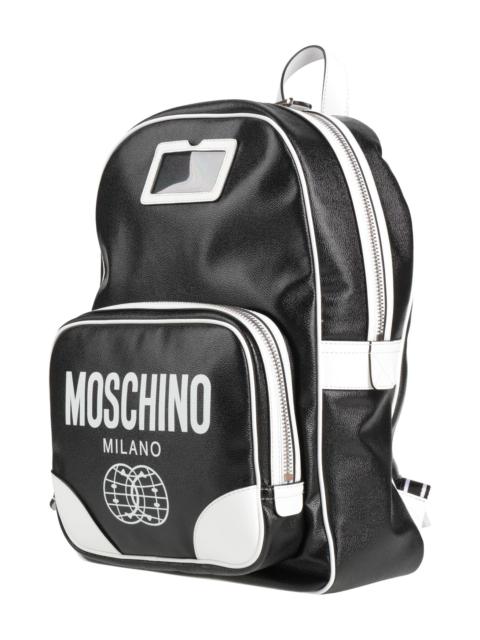 Moschino Black Men's Backpacks