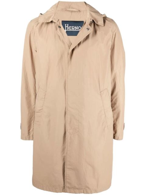 Herno hooded 파스타 코트
