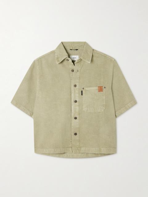 HAIKURE Olive Denim Shirt