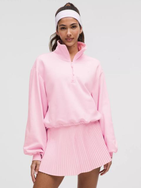 lululemon Cotton Terry Tennis Half Zip