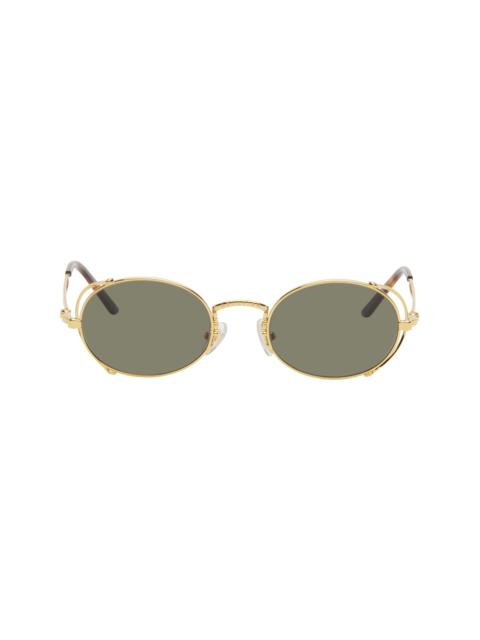 Jean Paul Gaultier Gold 'The 55-3175' Sunglasses