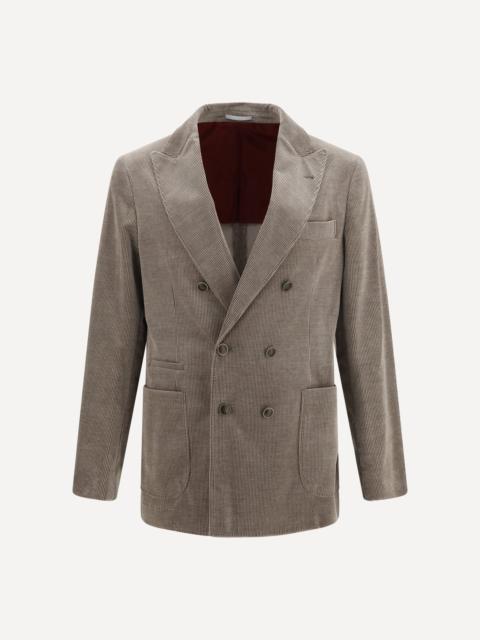 Brunello Cucinelli Double-breasted corduroy Jacket