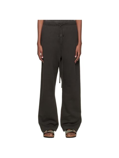 Black Relaxed '1977' Lounge Pants