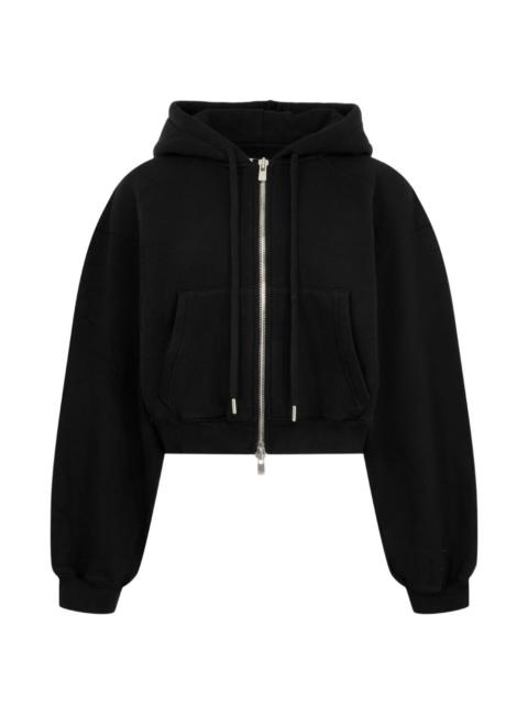 RÙADH Augustine cropped hoodie