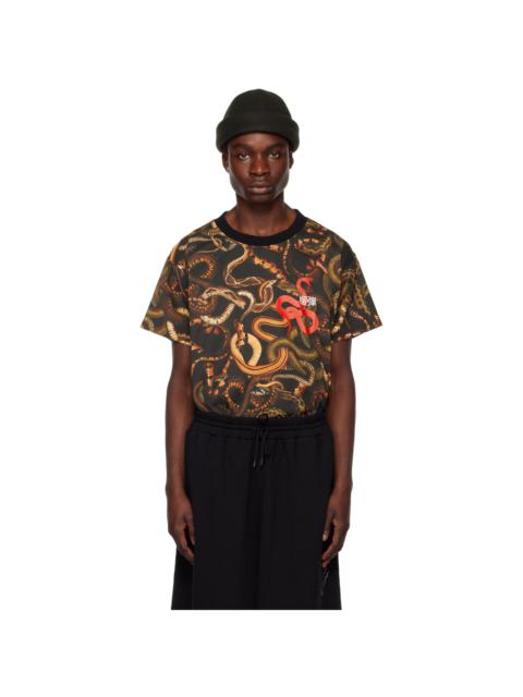 LU'U DAN Black Snake Oversized Concert T-Shirt