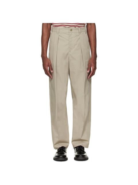 A.P.C. Khaki Renato Trousers