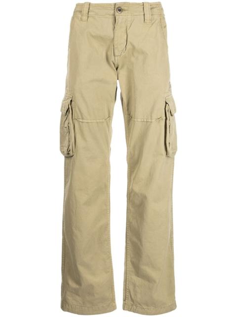 ALPHA INDUSTRIES straight-leg cargo trousers