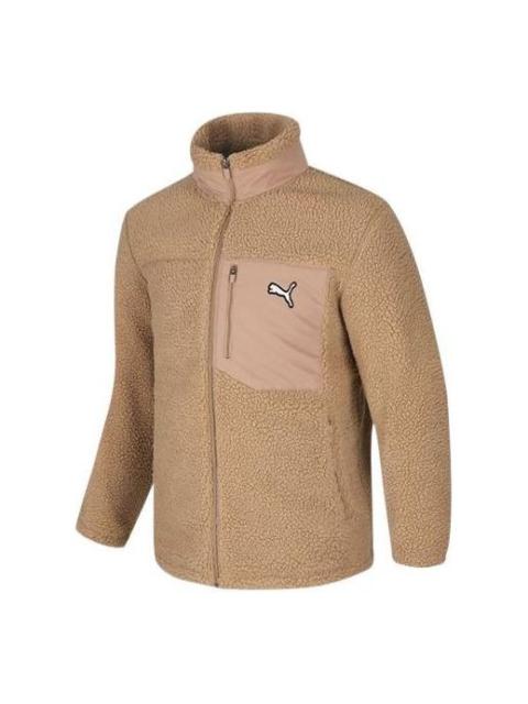 PUMA PUMA Essentials Fluffy Fleece Jacket 'Brown' 932667-02