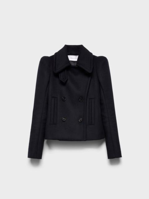 7 For All Mankind DOUBLE BREASTED HIGH SHOULDER JACKET in Wool