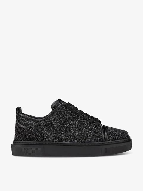 Adolon Junior panelled leather low-top trainers