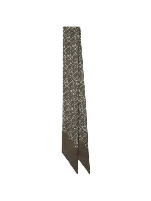 Burberry Skinny B Charm scarf