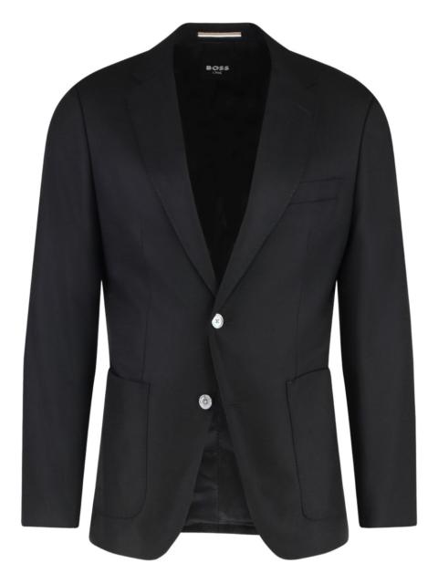 BOSS two-button single-breasted blazer