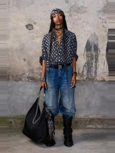 R13 CROP WIDE LEG CARPENTER