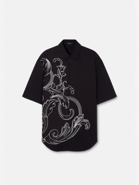 VERSACE Barocco Embroidered Shirt