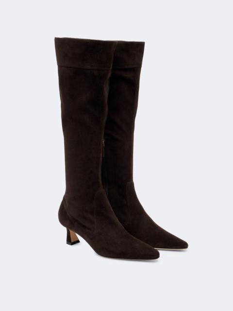 MALONE SOULIERS Riva suede knee-high boots