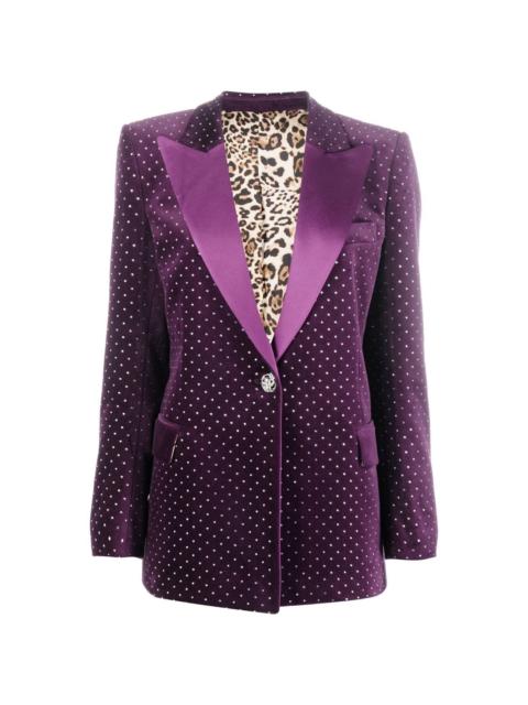 PHILIPP PLEIN crystal-embellished blazer