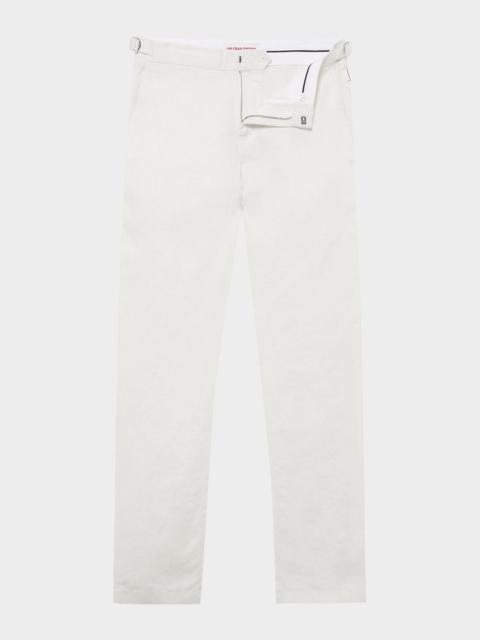 ORLEBAR BROWN Men's Griffon Tailored Linen Pants