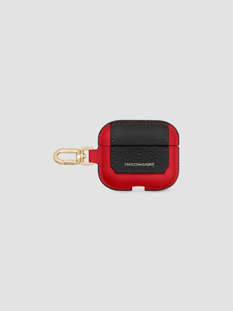 MAISON de SABRÉ Women's The AirPods Pro 3 Case Charm - Rouge Noir