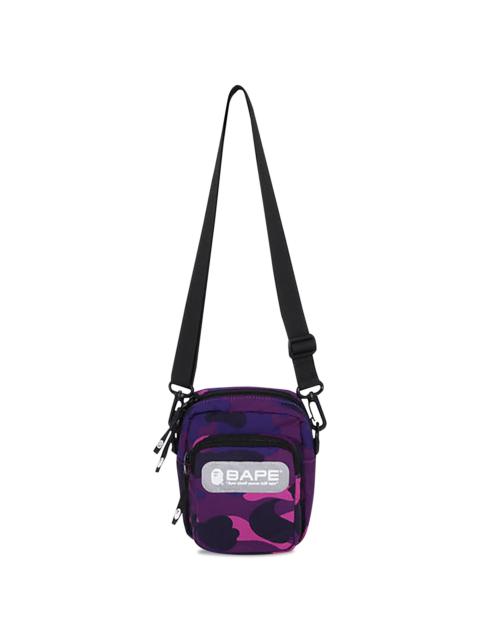 A BATHING APE® BAPE Color Camo Mini Shoulder Bag 'Purple'