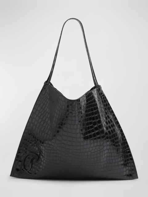 Christian Louboutin Le 54 Tote in Alligator Embossed Leather